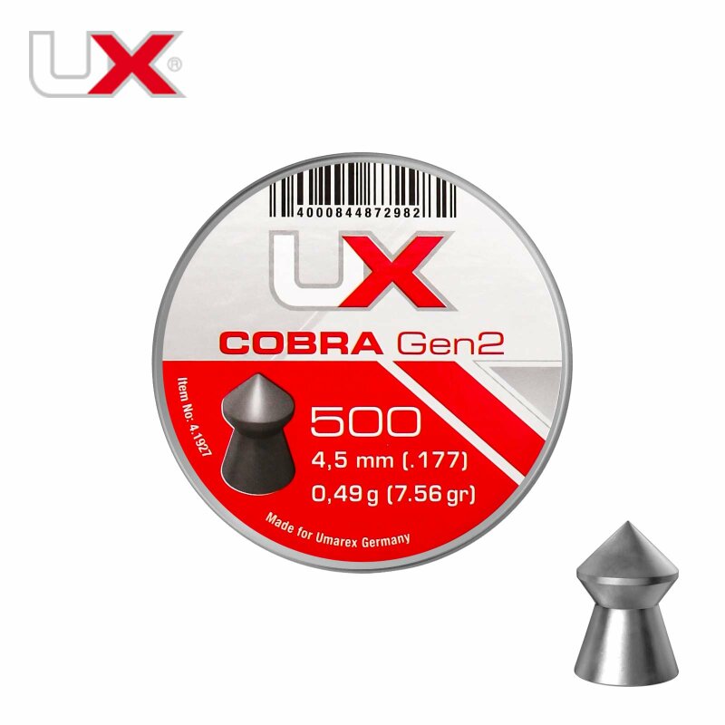 UX Cobra Spitzkopfdiabolos Gen2 4,5 mm