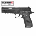 Modell II. Wahl - Swiss Arms P226 X-Five Softair-Co2-Pistole Schwarz Kaliber 6 mm BB Blowback (P18)