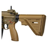 Modell II. Wahl - Heckler & Koch HK416 A5 Grünbraun Vollmetall Softair-Gewehr Kaliber 6 mm BB Gas Blowback (P18)