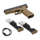 Glock 17 Gen5 T4E Defense Training Marker cal .43 Coyote Blowback (P18)