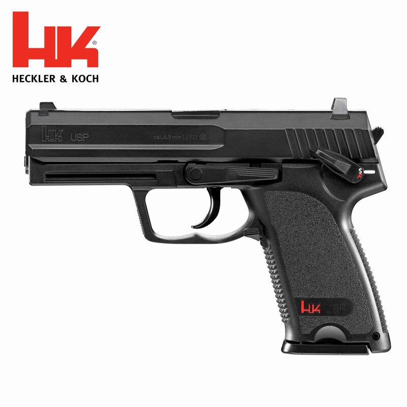 Modell II. Wahl - Heckler & Koch USP 4,5 mm BB (P18) Co2-Pistole