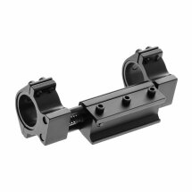 Einteilige Montageschiene - Ring Rail Mount 25,4 und 30 mm Rohrdurchmesser für 20 mm Weaverschiene