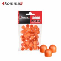 4komma5 Rubberballs / Gummigeschosse PLST50 Orange cal...