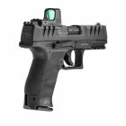 Walther PDP Compact 4" Optics Ready Softair-Co2-Pistole Schwarz Kaliber 6 mm BB Blowback (P18) + Umarex RDS 8 Leuchtpunktvisier