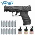 Superset Walther PDP Compact 4" - Co2-Pistole Kaliber 4,5 mm Stahl BB Blowback (P18)