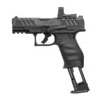 Kofferset Walther PDP Compact 4" - Co2-Pistole Kaliber 4,5 mm Stahl BB Blowback (P18) + Umarex RDS 8 Leuchtpunktvisier