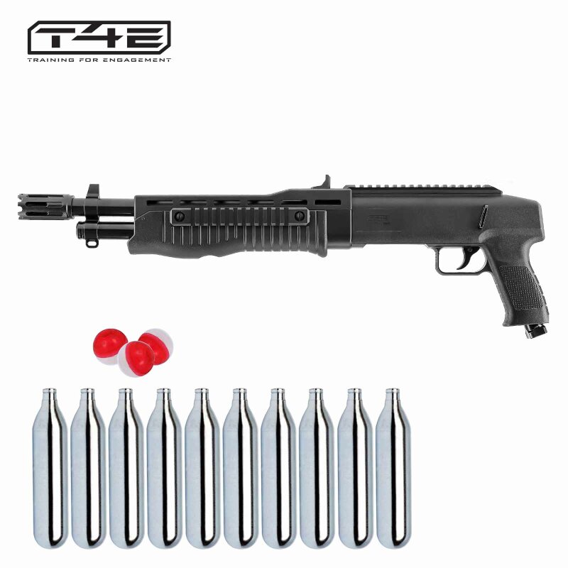 SET T4E Defense Training Marker TB 68 Gen2 cal .68 - 7,5 Joule (P18)  + Pepperballs 10 Stück