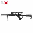 SET UX Notos Carbine Pressluftgewehr 4,5 mm (P18) + Zielfernrohr und Zweibein