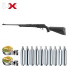 SET UX Canex - 4,5 mm Diabolo Co2 Gewehr (P18)