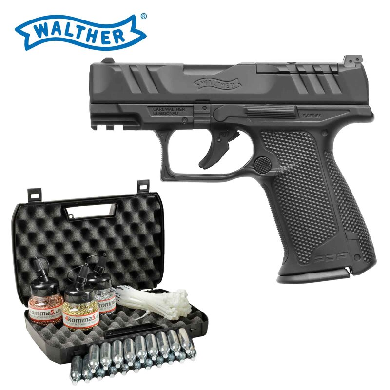 Kofferset Walther PDP F-Series 3,5"  Co2-Pistole Kaliber 4,5 mm Stahl BB (P18)