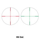 Modell II. Wahl  - 4komma5 Zielfernohr 3-9x42 beleuchtetes Mildot mit Weavermontagen