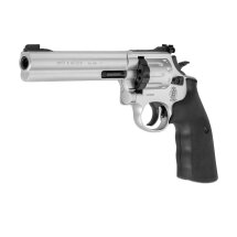 Co2 Revolver Set: Smith & Wesson 686 - 6 Zoll Nickel...