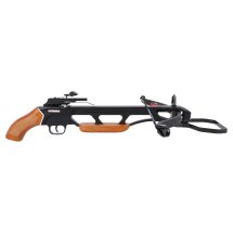 SET: Recurve Armbrust Man Kung Hawk® 74 Holzoptik Kurz 150lbs (P18)